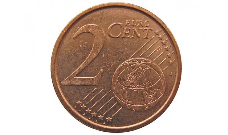 Испания 2 евро цента 2004 г.