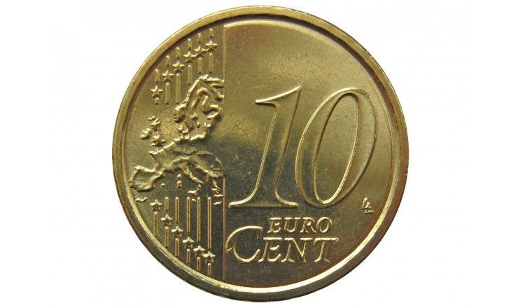 Италия 10 евро центов 2009 г.