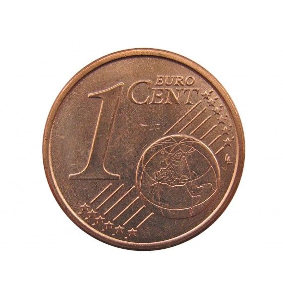 Италия 1 евро цент 2010 г.