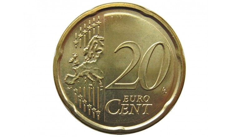 Италия 20 евро центов 2012 г.