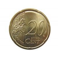 Литва 20 евро центов 2017 г.