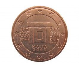 Мальта 2 евро цента 2008 г.