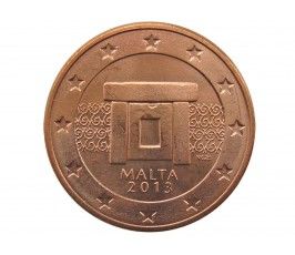Мальта 5 евро центов 2013 г.