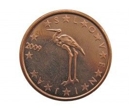 Словения 1 евро цент 2009 г.