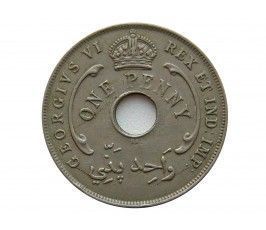 Британская Западная Африка 1 пенни 1947 г. SA