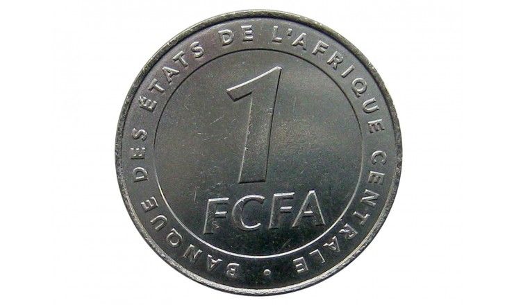 Центрально-Африканские штаты 1 франк 2006 г.