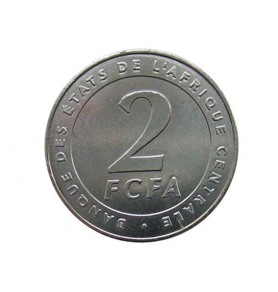 Центрально-Африканские штаты 2 франка 2006 г.