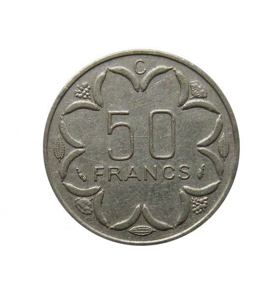 Центрально-Африканские штаты 50 франков 1984 г. С