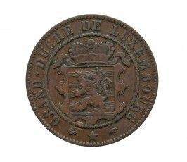 Люксембург 10 сантимов 1860 г.