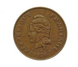 Новая Каледония 100 франков 1976 г.