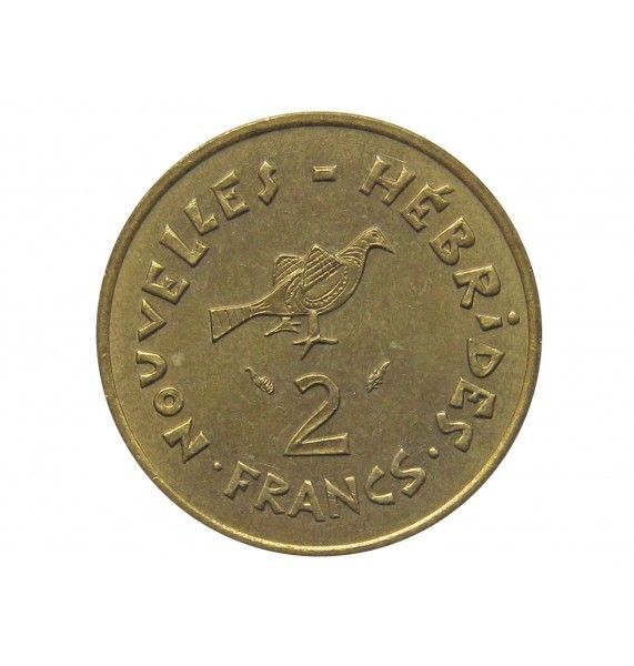 Новые Гебриды 2 франка 1979 г.