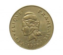 Новые Гебриды 5 франков 1979 г.