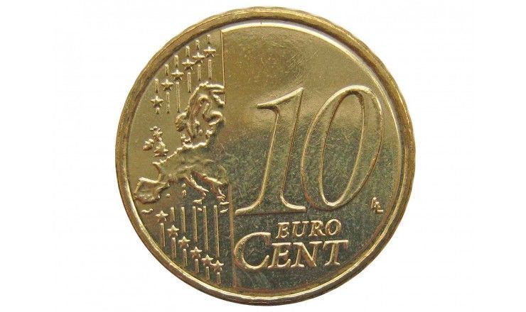 Кипр 10 евро центов 2015 г.