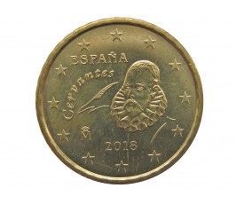 Испания 10 евро центов 2018 г.