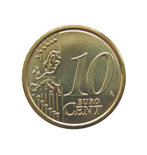 Италия 10 евро центов 2018 г.