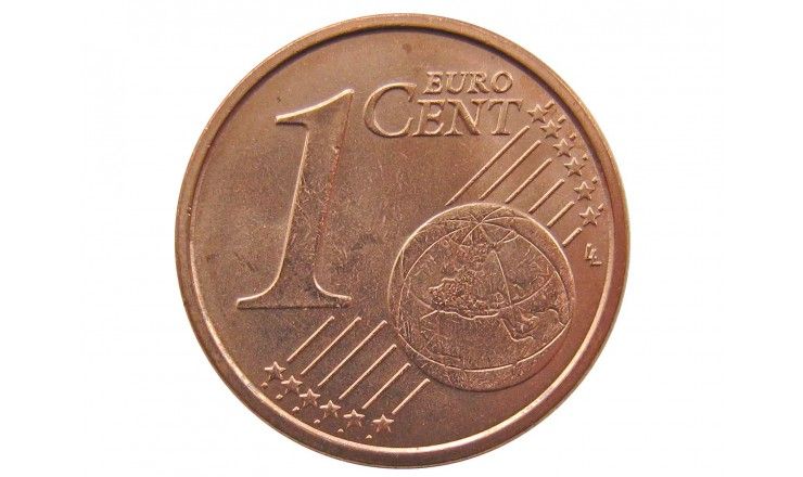 Италия 1 евро цент 2012 г.