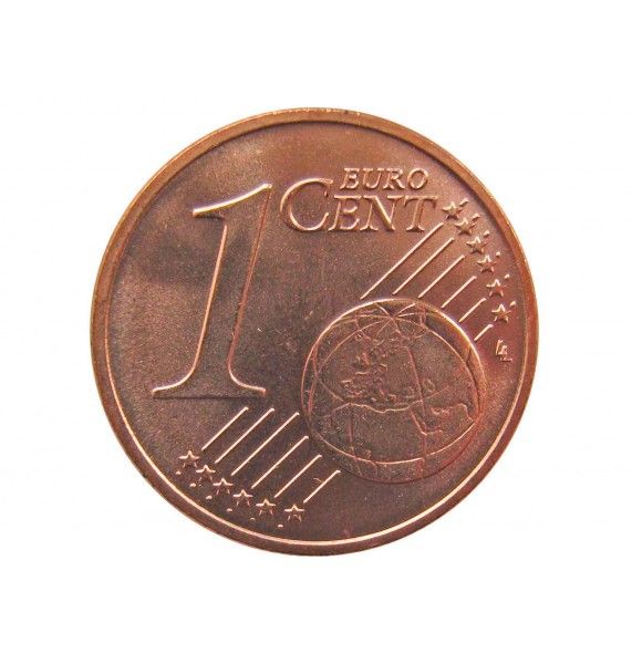 Латвия 1 евро цент 2014 г.