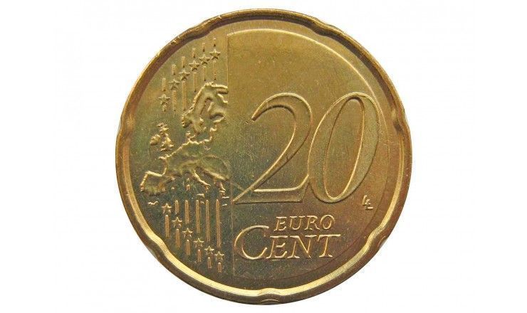 Испания 20 евро центов 2018 г.
