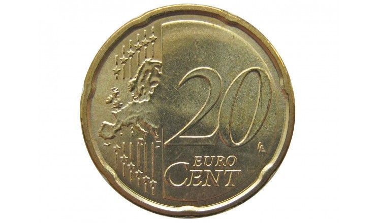 Италия 20 евро центов 2018 г.