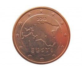 Эстония 2 евро цента 2012 г.
