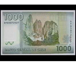 Чили 1000 песо 2016 г.