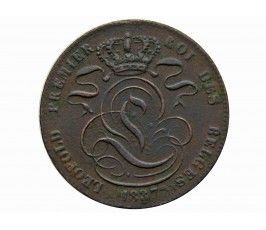 Бельгия 5 сантимов 1837 г.