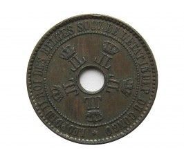 Бельгийское Конго 5 сантимов 1888 г.