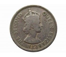 Сейшелы 1/2 рупии 1954 г.