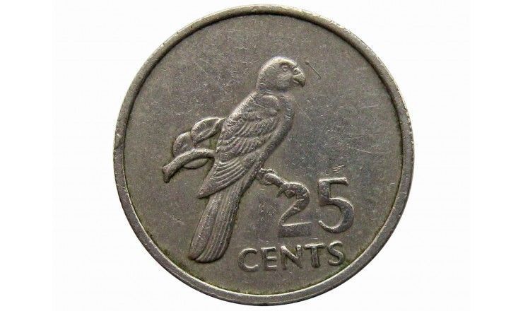 Сейшелы 25 центов 1977 г.