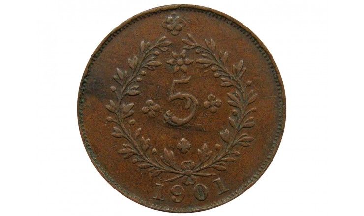 Азорские острова 5 рейс 1901 г.