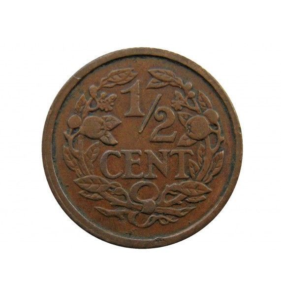 Нидерланды 1/2 цента 1912 г.