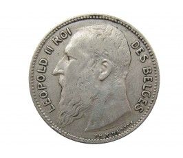 Бельгия 1 франк 1909 г. (Des Belges)