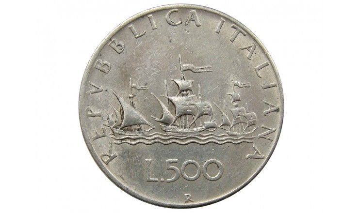 Италия 500 лир 1959 г. 