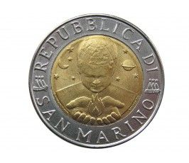 Сан-Марино 500 лир 1996 г. (Фридрих Гегель)