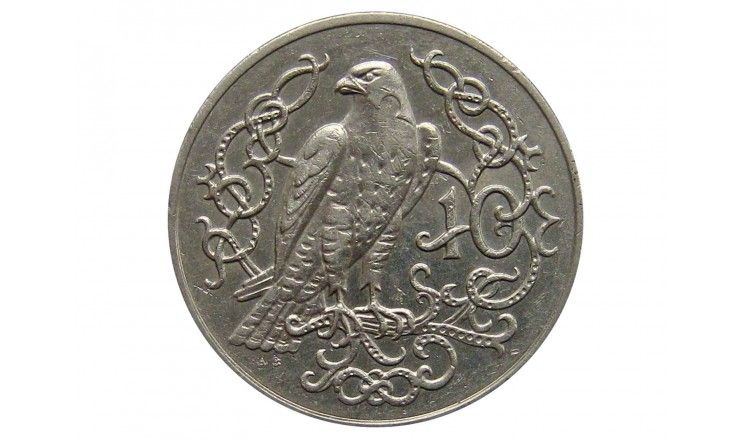 Остров Мэн 10 пенсов 1980 г. AB