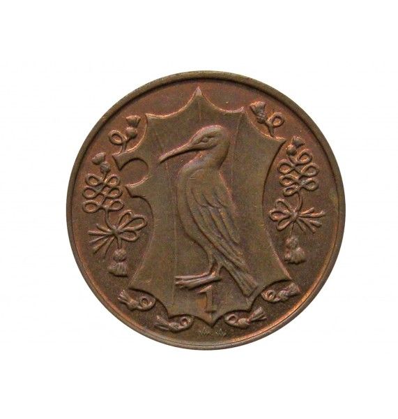 Остров Мэн 1 пенни 1986 г. AА