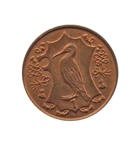Остров Мэн 1 пенни 1987 г. AA