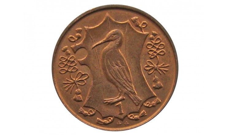 Остров Мэн 1 пенни 1987 г. AA