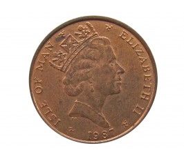 Остров Мэн 1 пенни 1987 г. AA