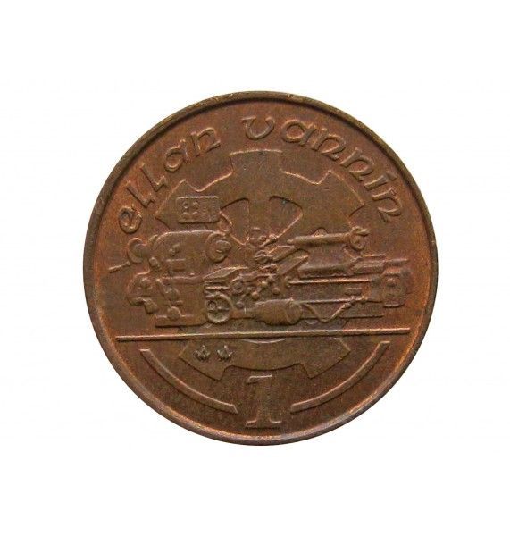 Остров Мэн 1 пенни 1990 г. АА