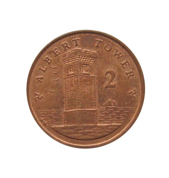 Остров Мэн 2 пенса 2007 г. AA