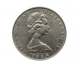 Остров Мэн 5 пенсов 1984 г. AA (500 лет Геральдической палате)