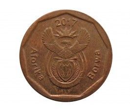 Южная Африка 10 центов 2017 г.