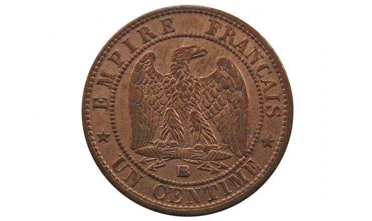 Франция 1 сантим 1861 г. BB