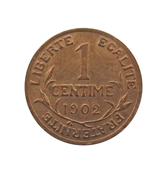Франция 1 сантим 1902 г. A