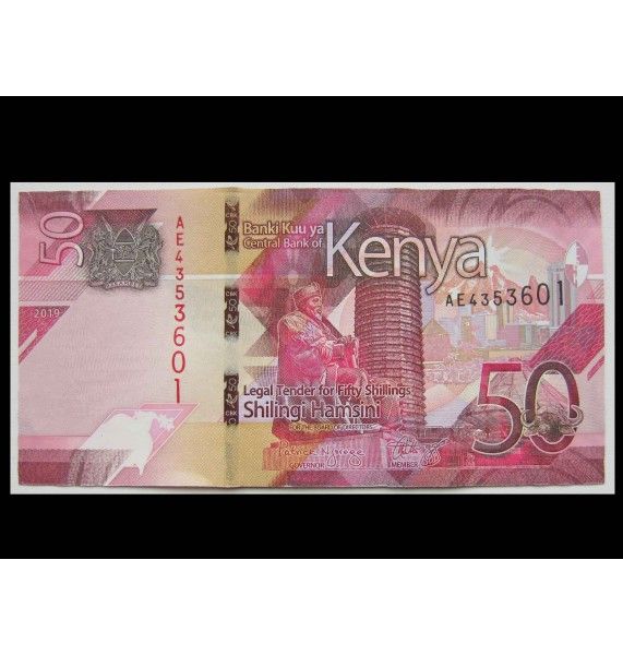 Кения 50 шиллингов 2019 г.