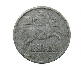 Испания 5 сентимо 1940 г.