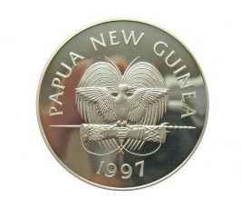 Папуа-Новая Гвинея 5 кина 1997 г. (Королева-мать - Сандрингемский дворец)