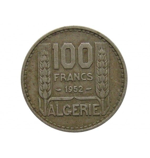 Алжир 100 франков 1952 г.
