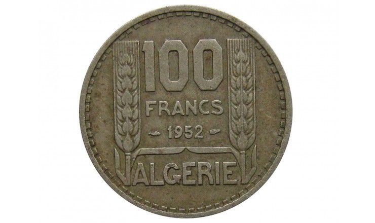 Алжир 100 франков 1952 г.